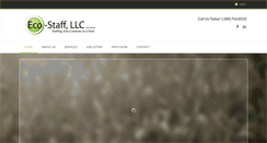 Desktop Screenshot of eco-staff.com